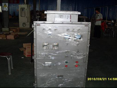 渤中34-1油田4EP平臺(tái)75KW防爆軟啟動(dòng)器